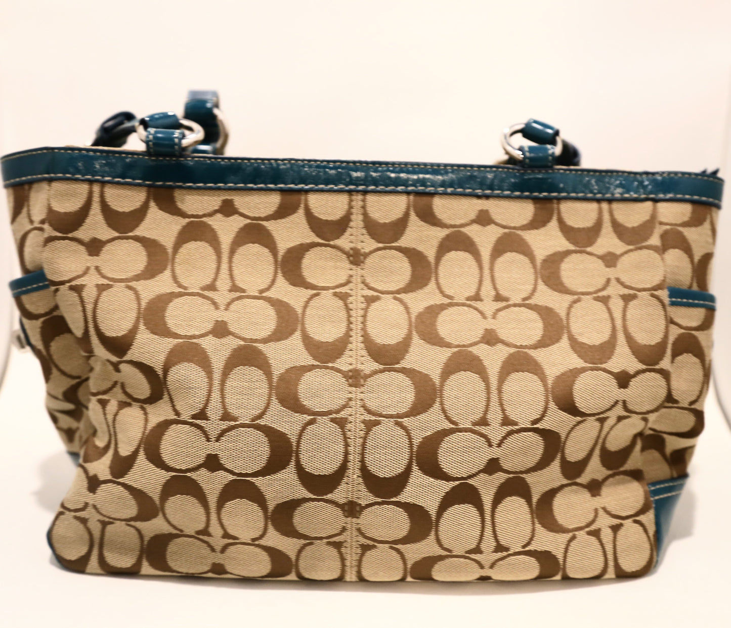 Coach canvas shoulder bag
