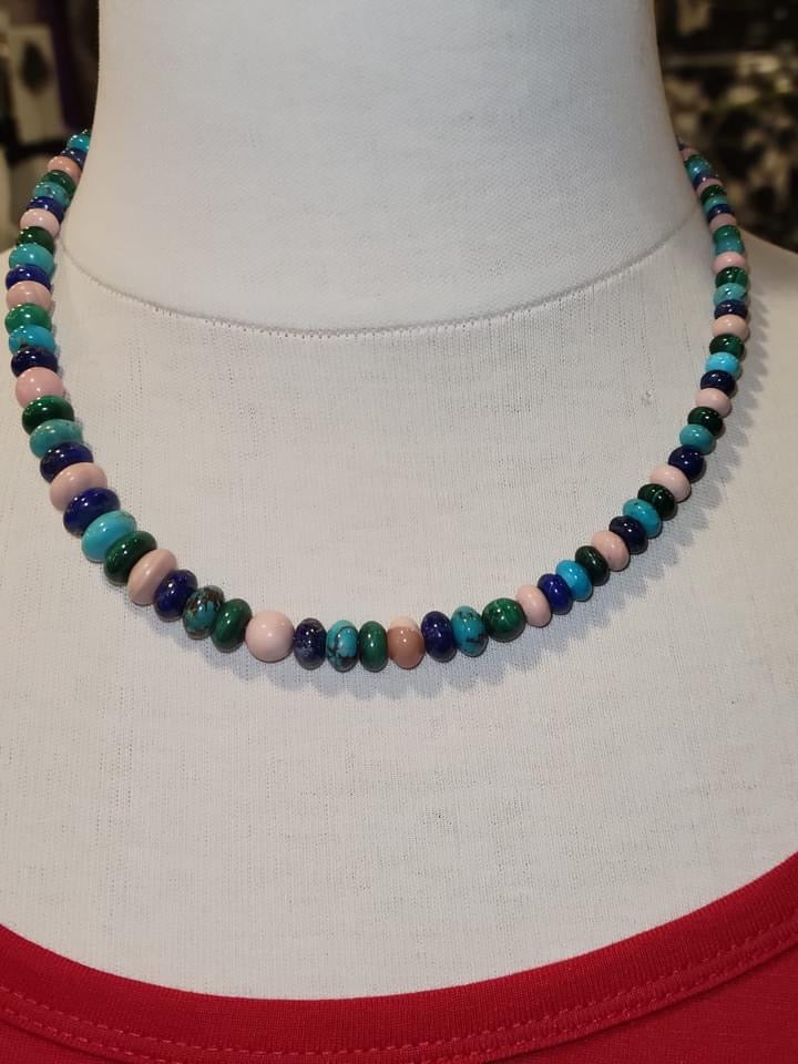 MINE FINDS By Jay King Multicolored Beaded Necklace